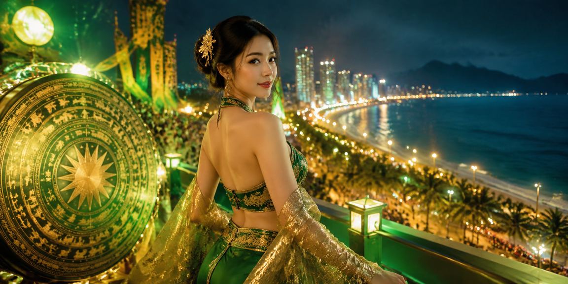 Trải nghiệm cá cược casino tại bãi biển Nha Trang Việt Nam buổi tối